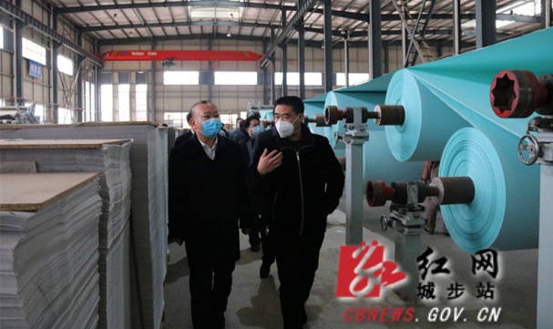 罗建南专题调度园区企业项目建设和复工复产工作(图1)
